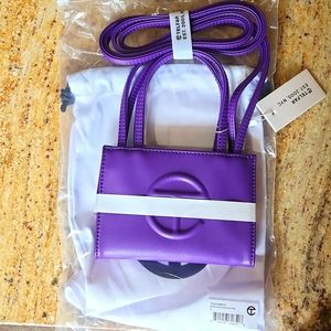 Telfar Shopping Bag Small Grape